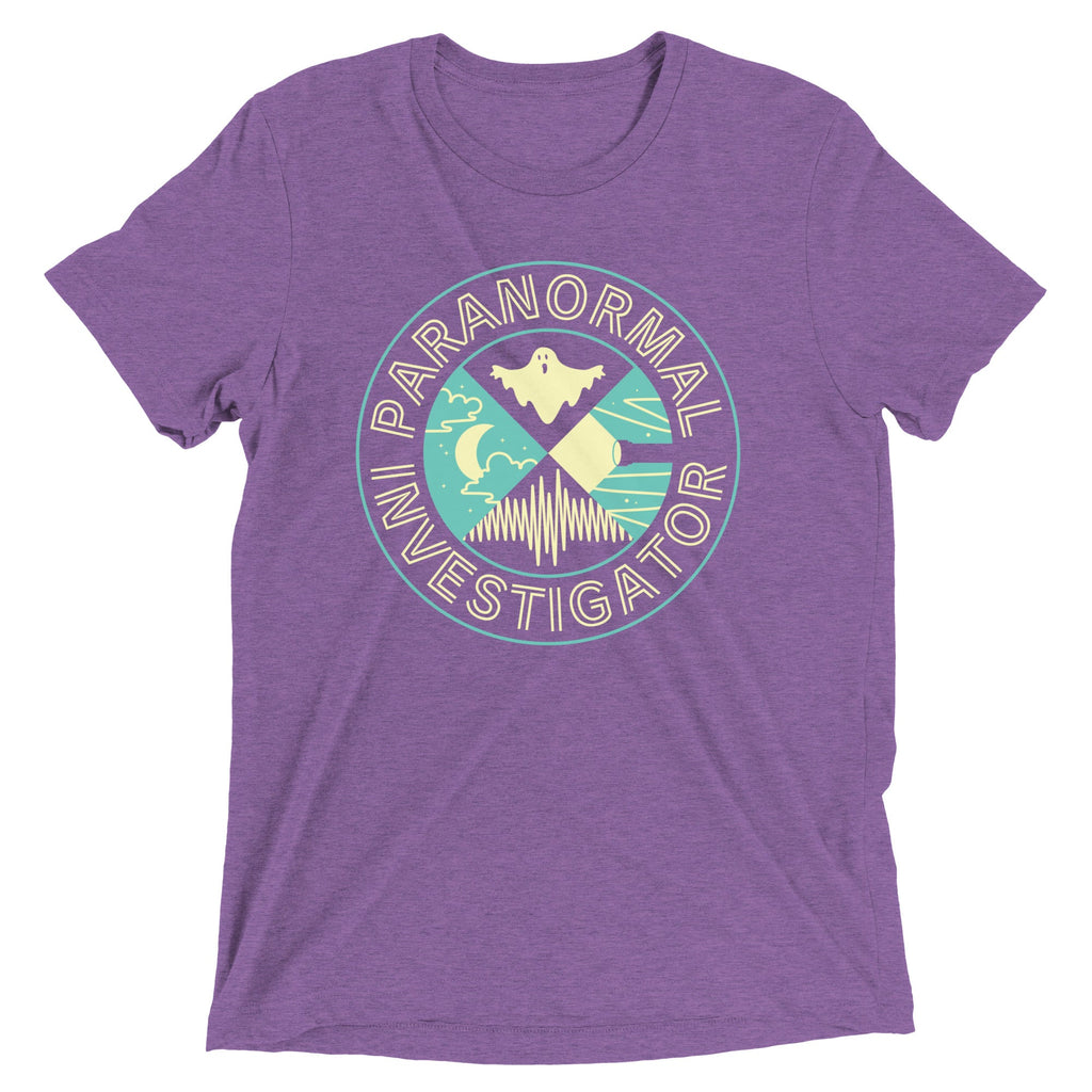Paranormal Investigator Men's Tri-Blend Tee product image 6