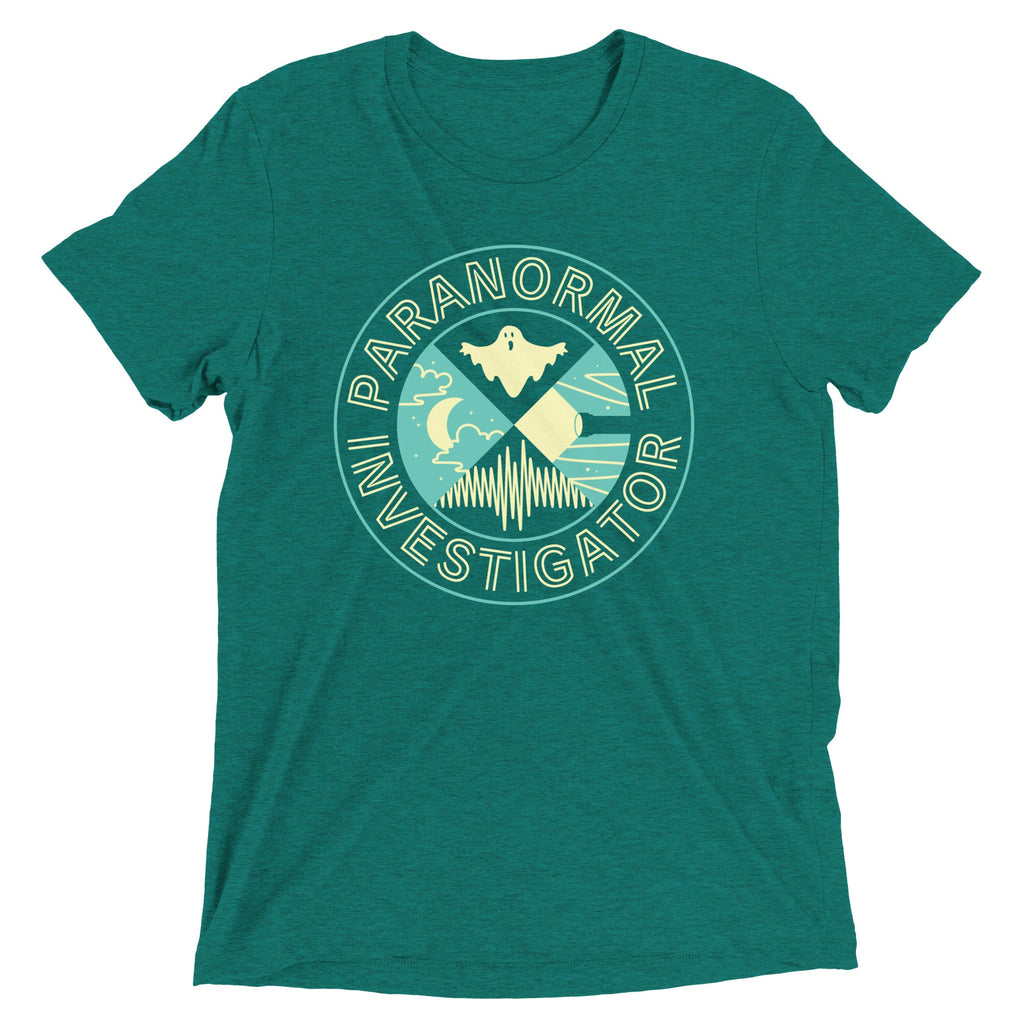 Paranormal Investigator Men's Tri-Blend Tee product image 3