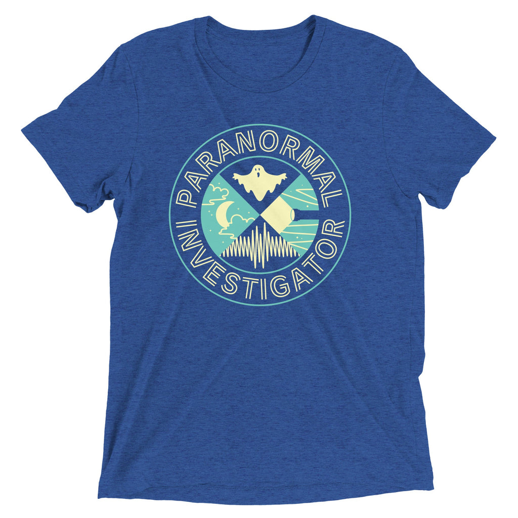 Paranormal Investigator Men's Tri-Blend Tee product image 2