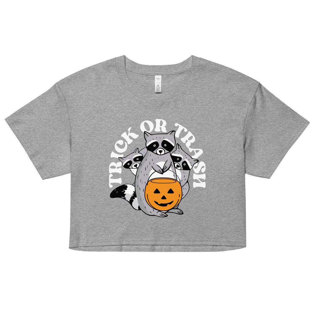 Trick Or Trash Women's Crop Tee product image 1