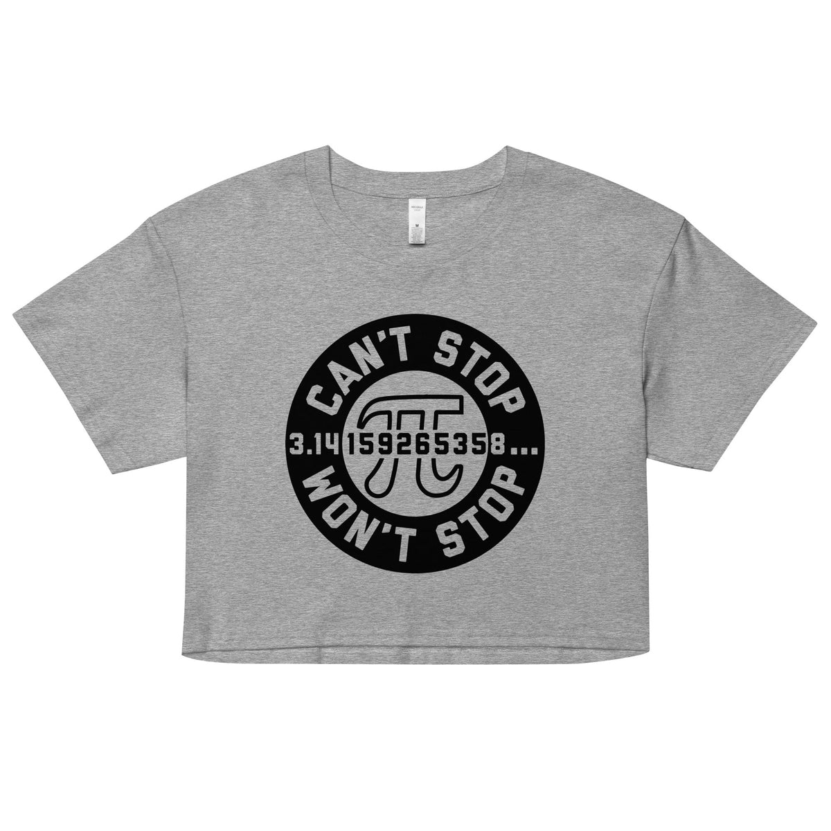 Can't Stop Won't Women's Crop Tee product image 1