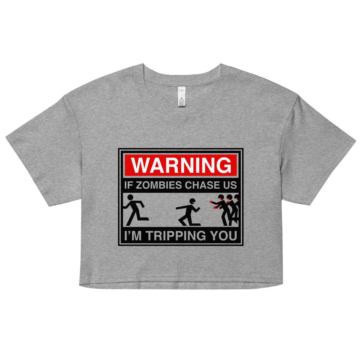 If Zombies Chase Us Women's Crop Tee product image 1