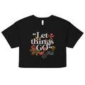 "Let Things Go" -Fall Women's Crop Tee product image 1