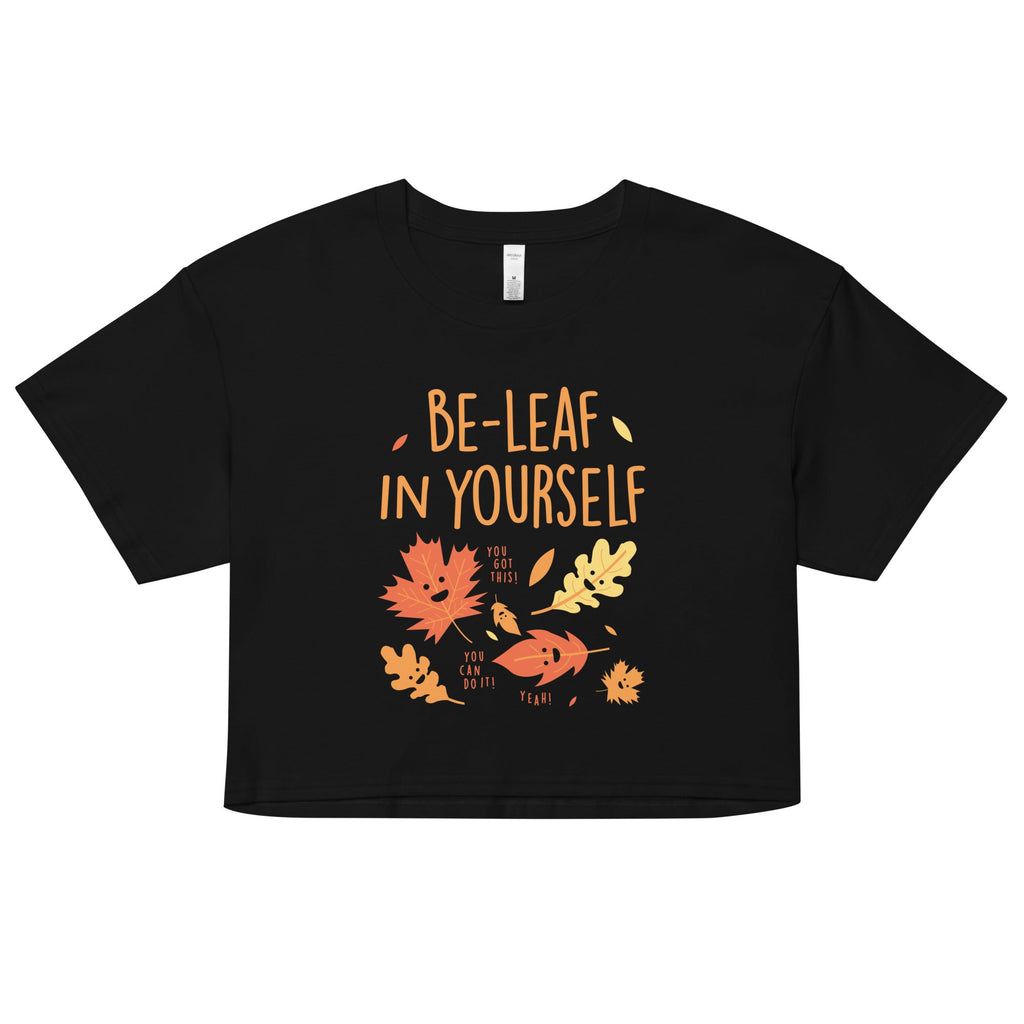 Be-Leaf In Yourself Women's Crop Tee product image 1