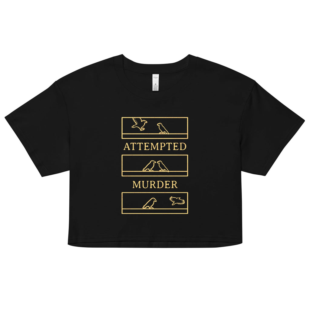 Attempted Murder Women's Crop Tee product image 1