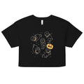 Cat Halloween In Space Women's Crop Tee product image 1