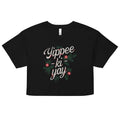 Yippee-Ki-Yay Women's Crop Tee product image 1