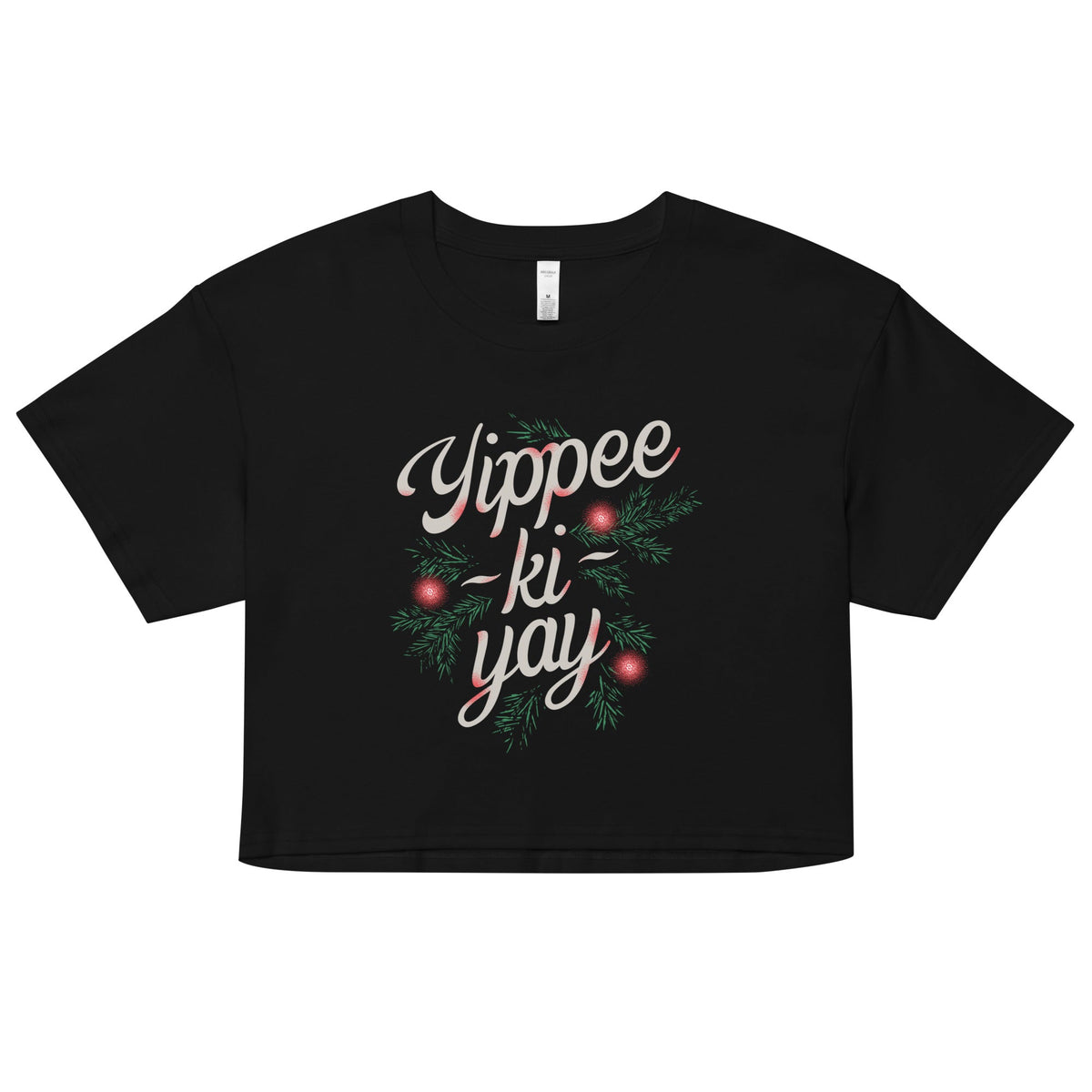 Yippee-Ki-Yay Women's Crop Tee product image 1
