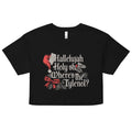 Where's The Tylenol? Women's Crop Tee product image 1