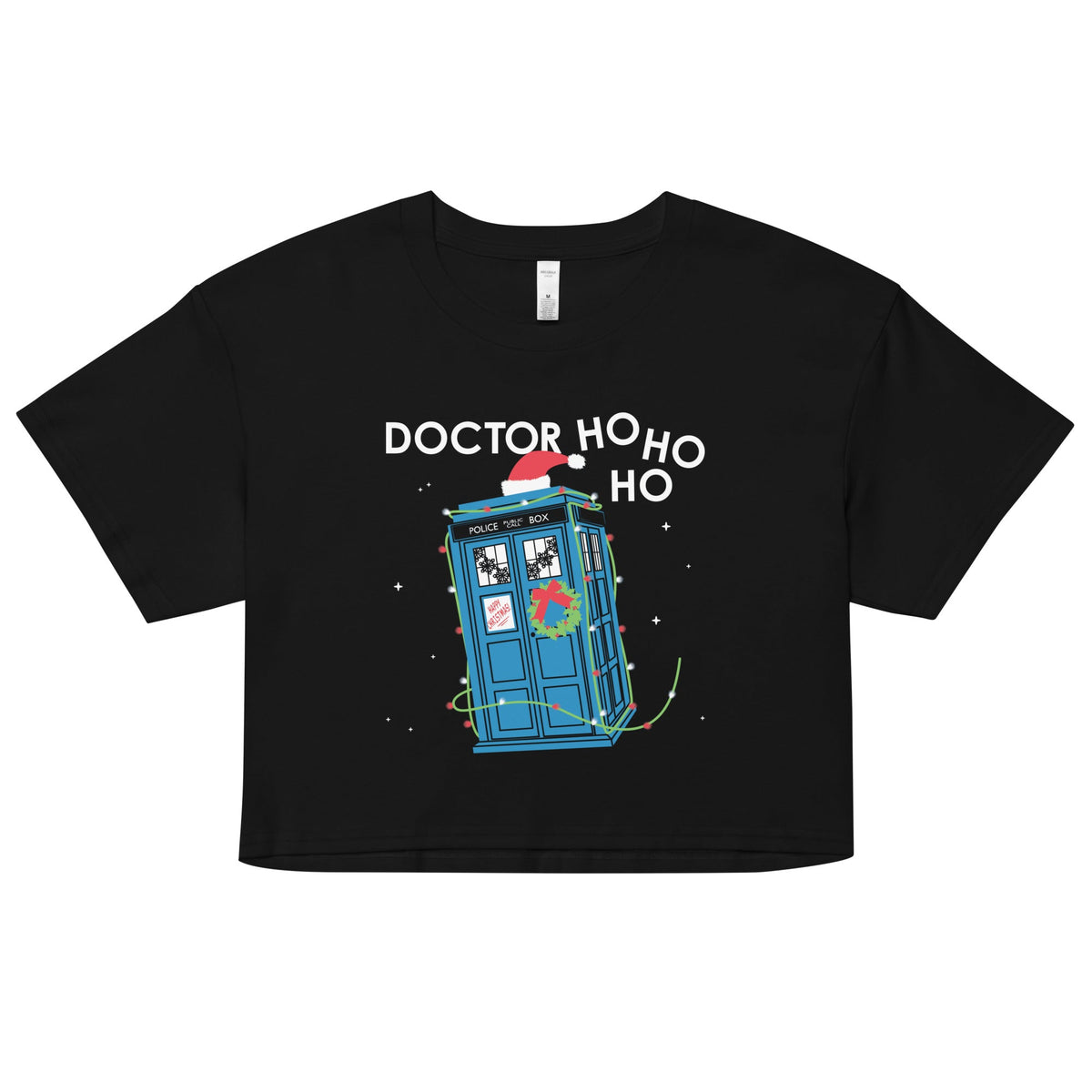 Doctor Ho Ho Ho Women's Crop Tee product image 1