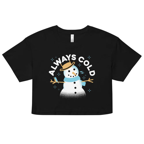 Always Cold Women's Crop Tee product image 1