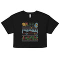 Bat Christmas Sweater Women's Crop Tee product image 1