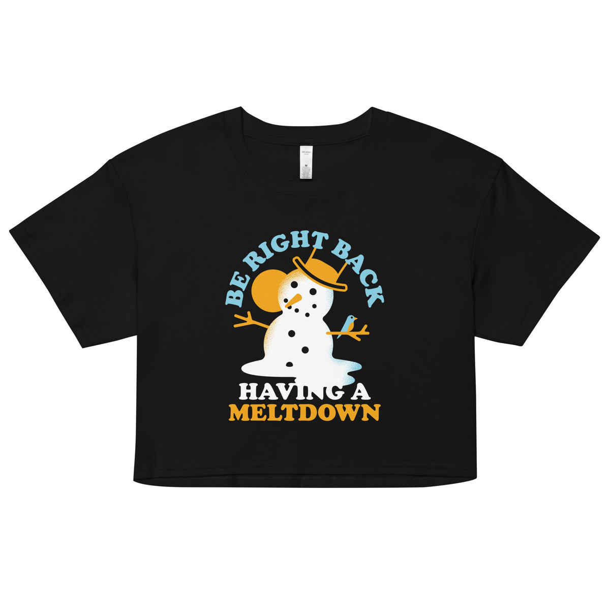 Be Right Back Having A Meltdown Women's Crop Tee product image 1