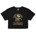 Empty Inside But Thankfully Caffeinated Women's Crop Tee product image 1