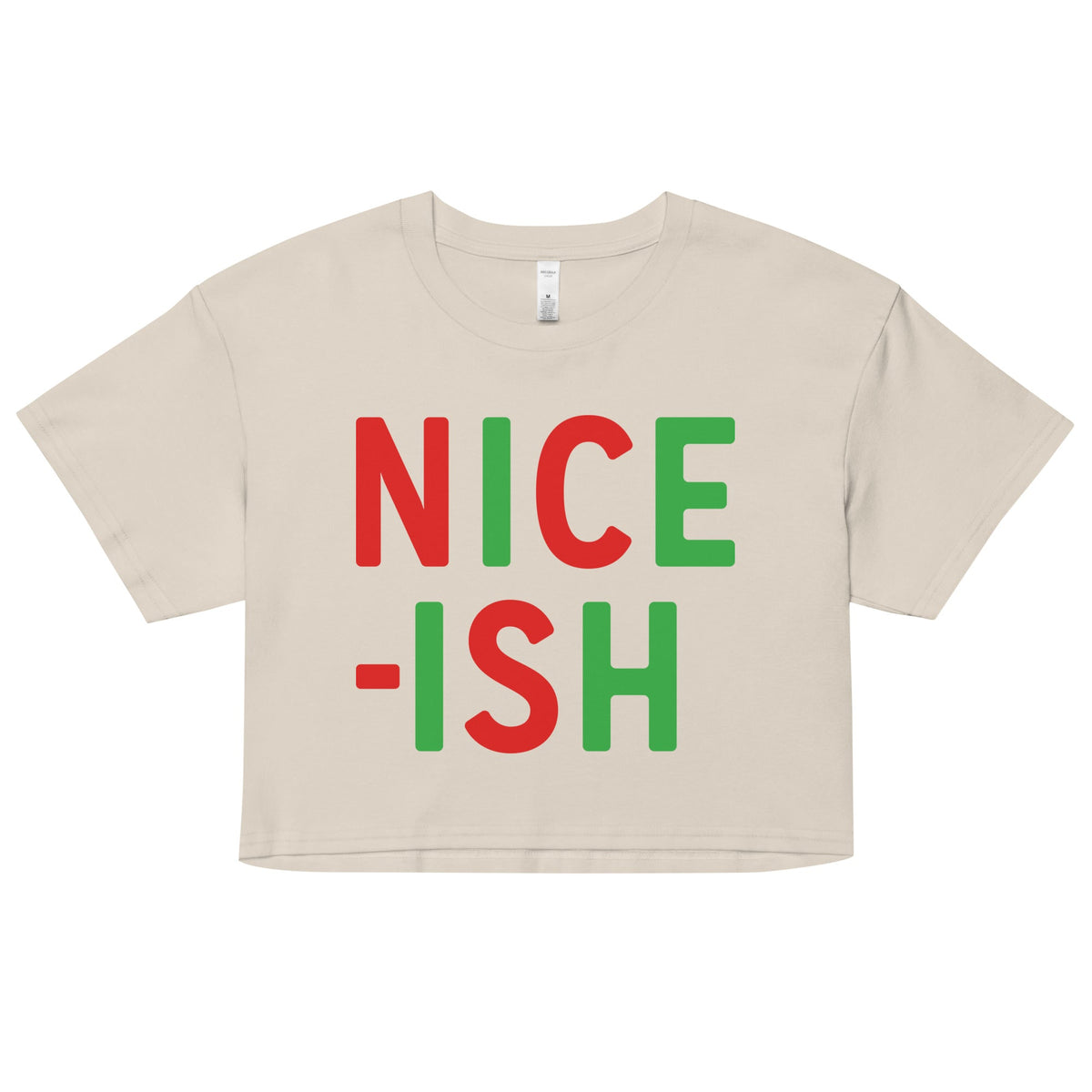 Nice-ish Women's Crop Tee product image 2