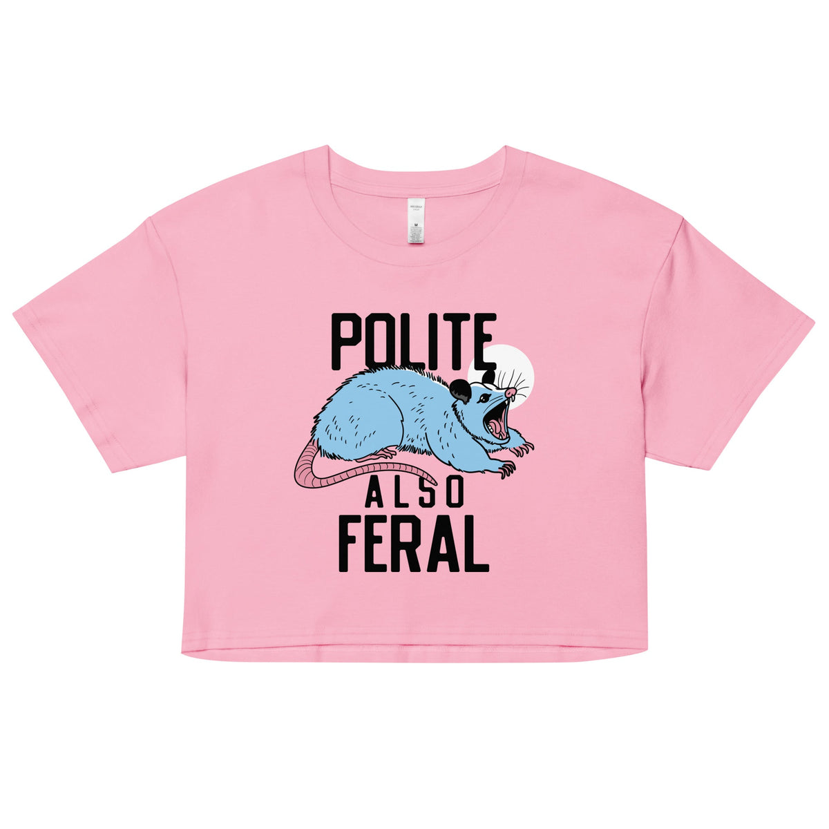Polite Also Feral Women's Crop Tee product image 2
