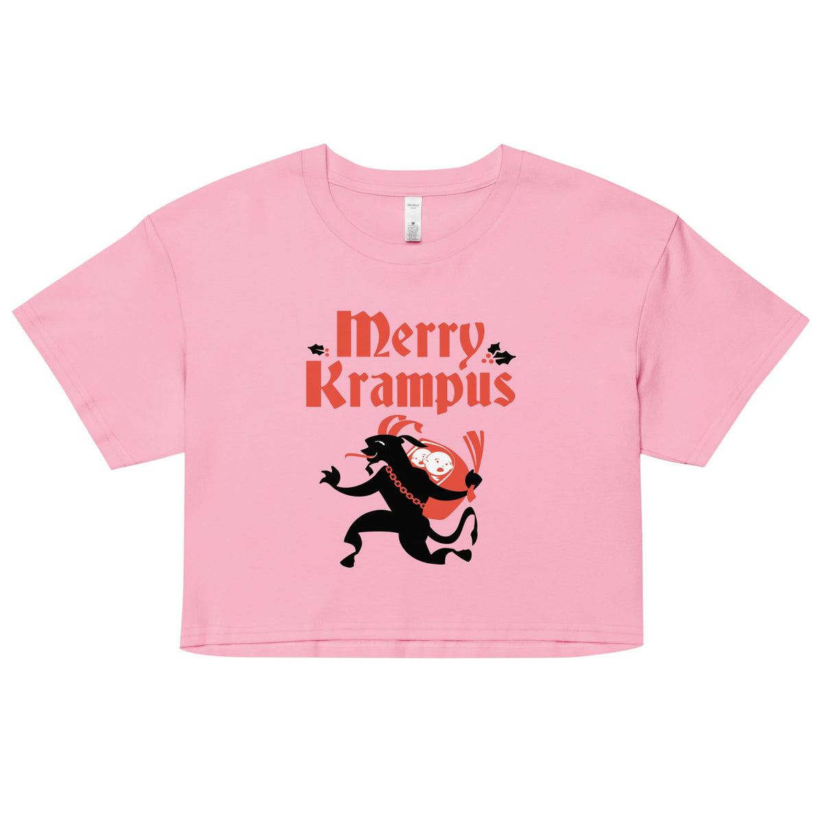 Merry Krampus Women's Crop Tee product image 2
