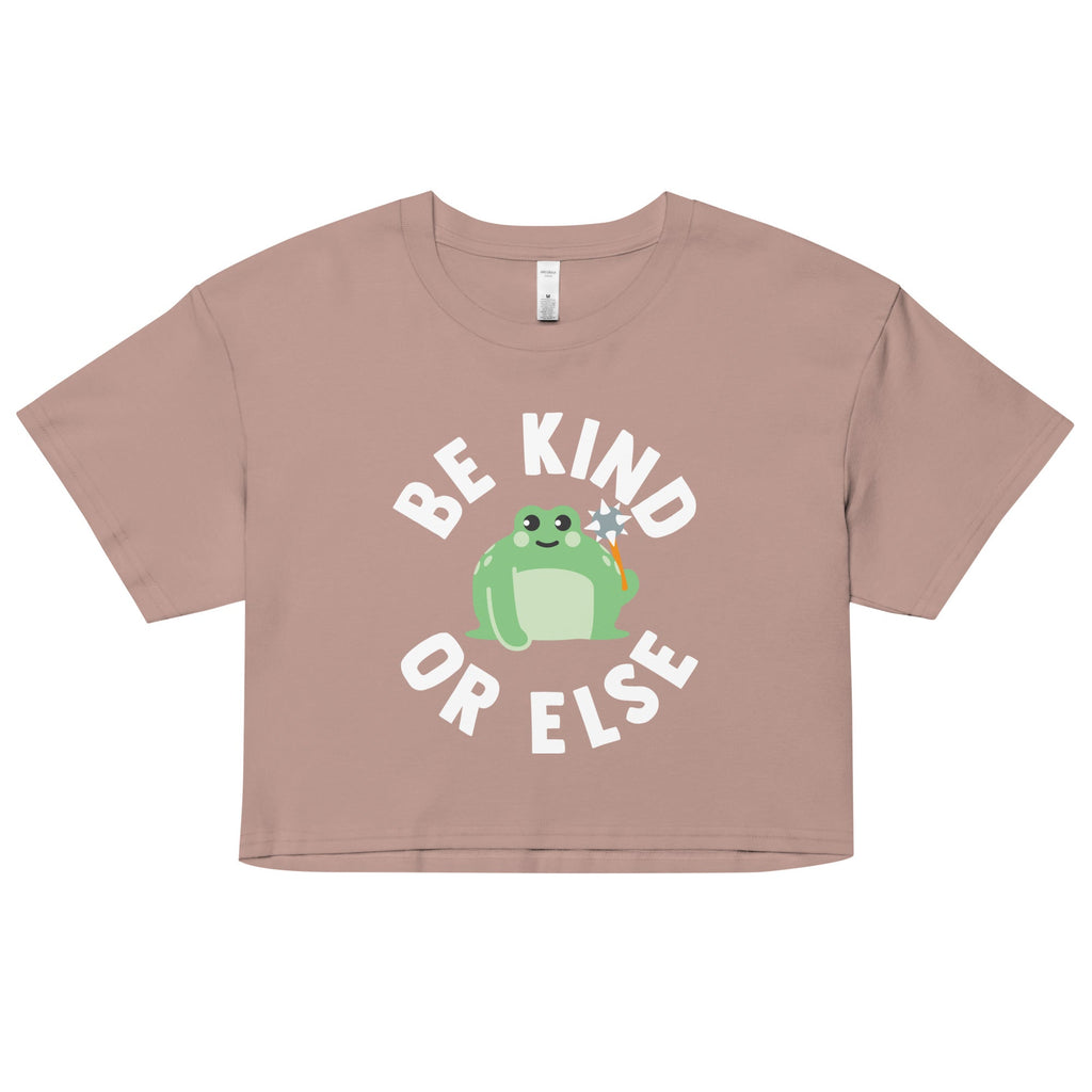 Be Kind Or Else Women's Crop Tee product image 2
