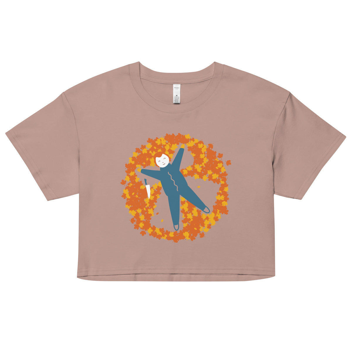 Autumn Angel Women's Crop Tee product image 2