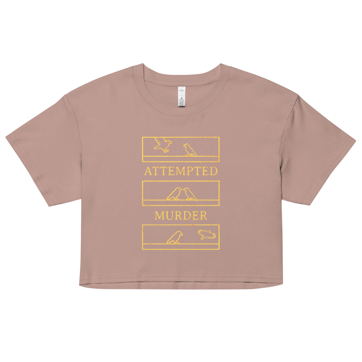 Attempted Murder Women's Crop Tee product image 2