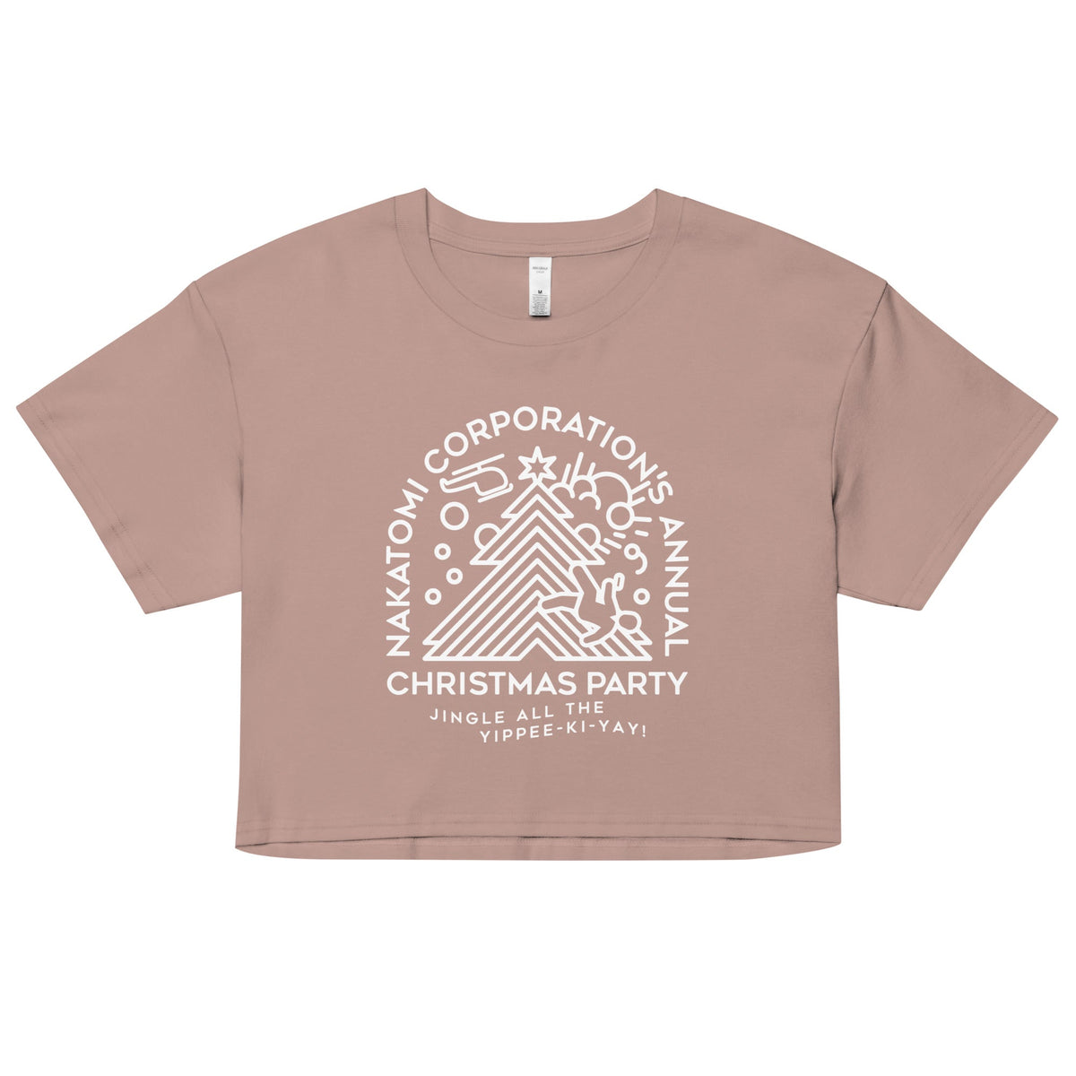 Nakatomi Christmas Party Women's Crop Tee product image 1