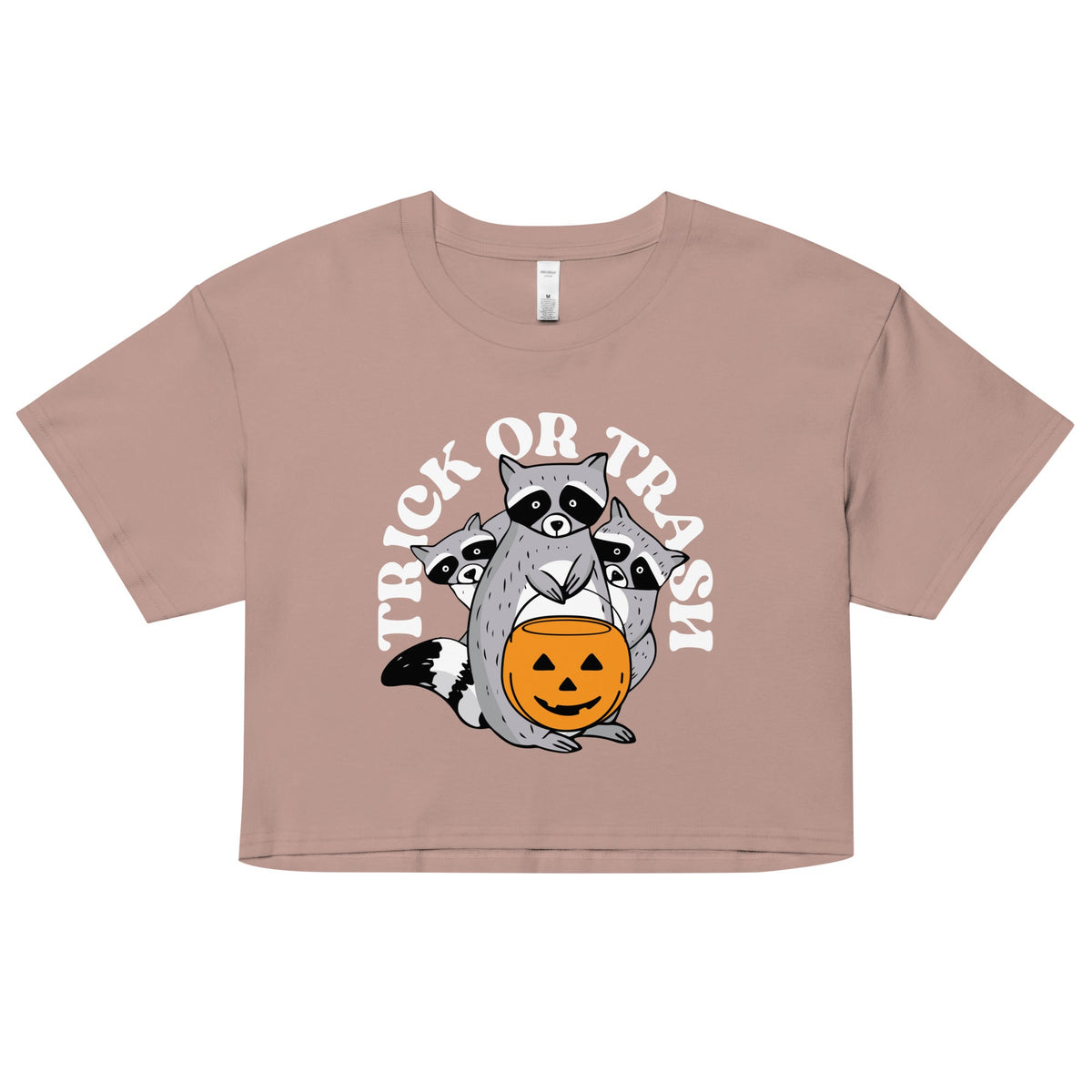 Trick Or Trash Women's Crop Tee product image 2