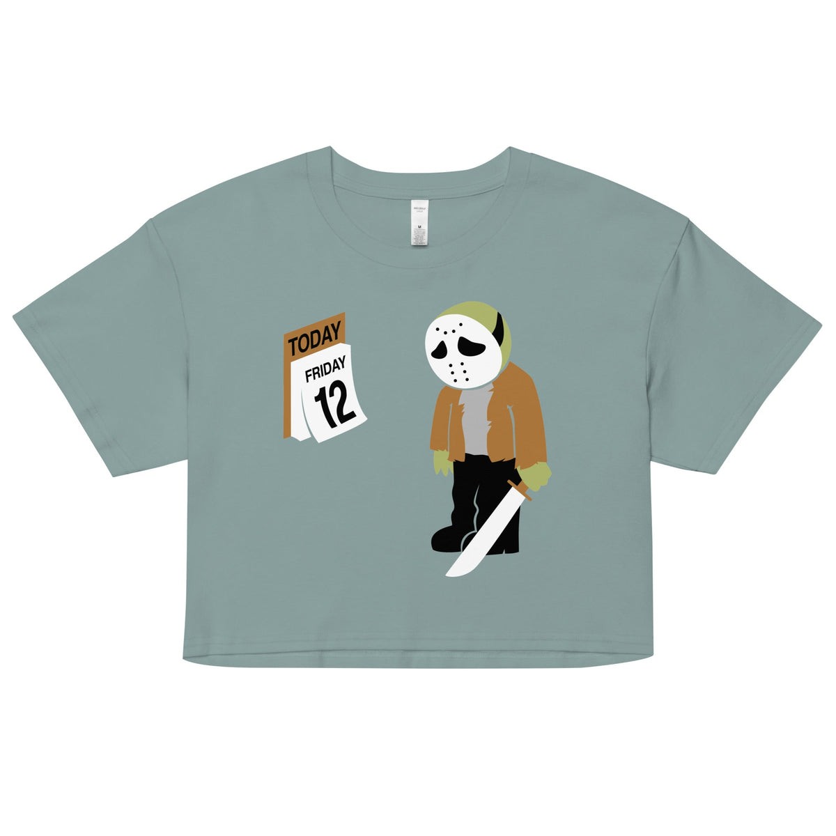 Friday the 12th Women's Crop Tee product image 1