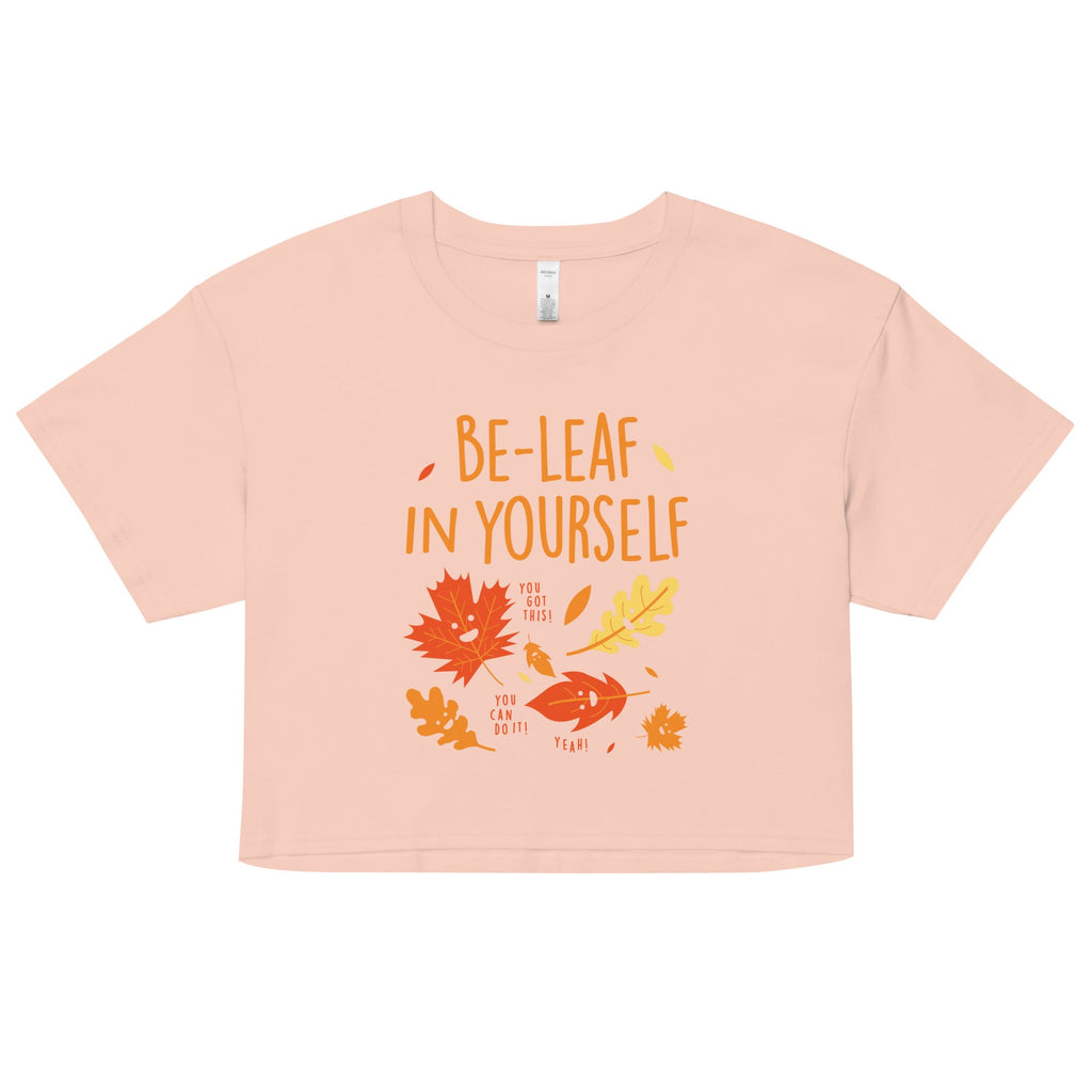 Be-Leaf In Yourself Women's Crop Tee product image 2