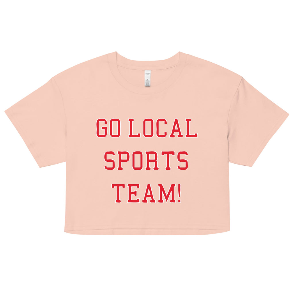 Go Local Sports Team! Women's Crop Tee product image 4