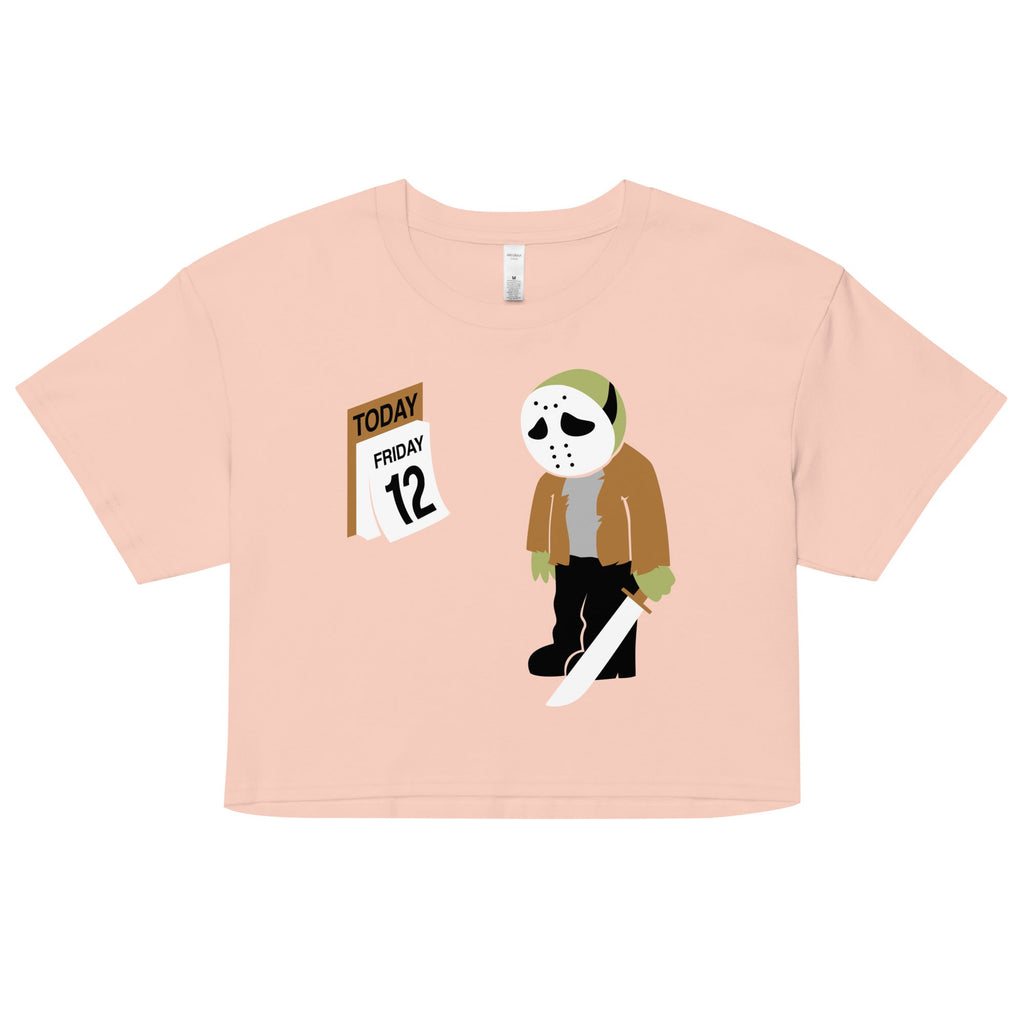 Friday the 12th Women's Crop Tee product image 3