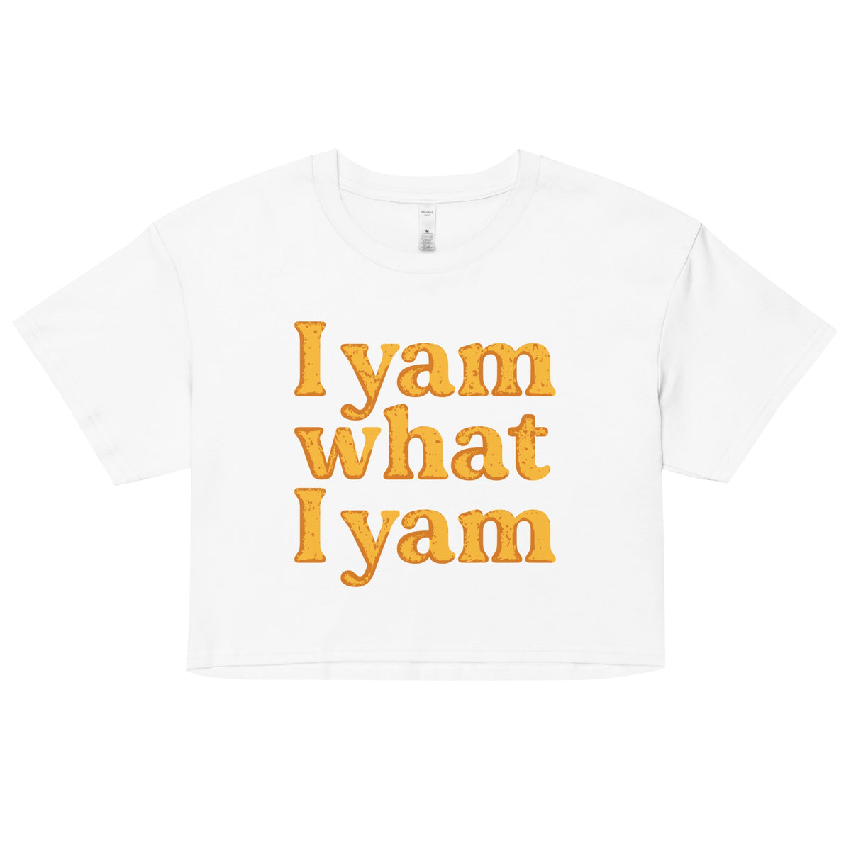 I Yam What I Women's Crop Tee product image 3