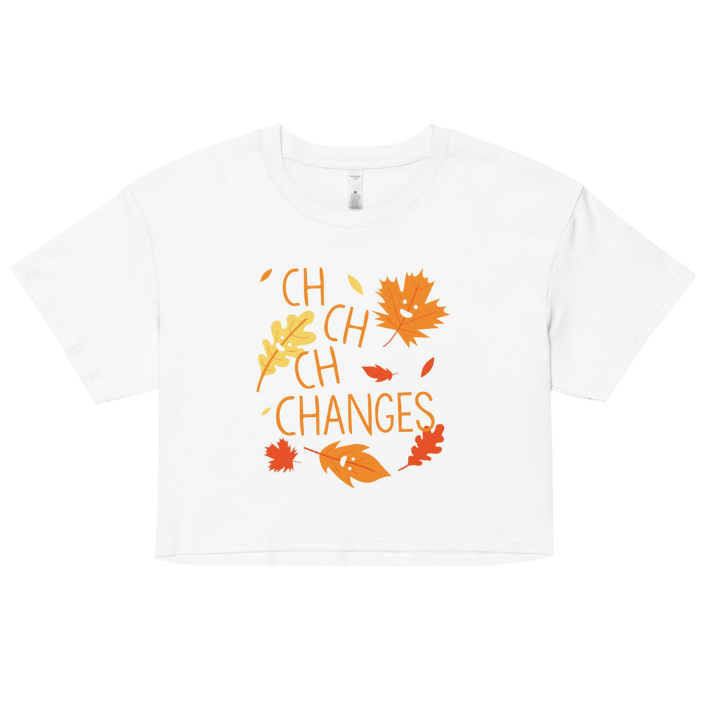 Ch-Ch-Ch-Changes Women's Crop Tee product image 3
