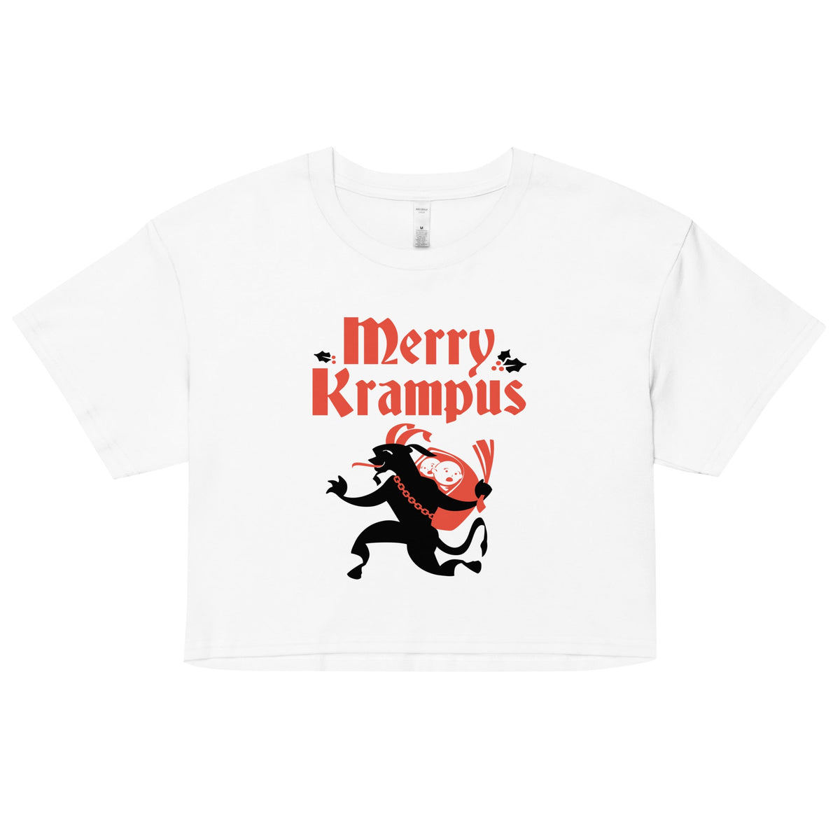 Merry Krampus Women's Crop Tee product image 5