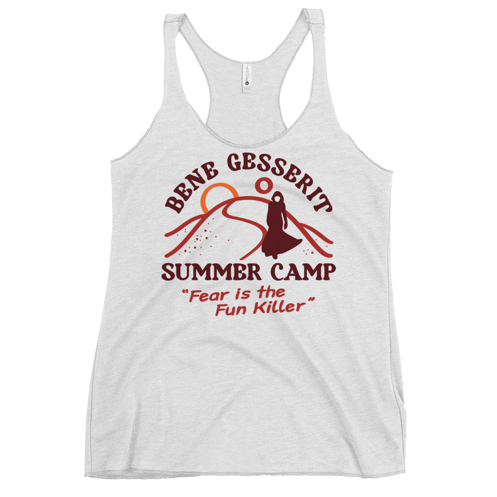 Bene Gesserit Summer Camp Women's Racerback Tank