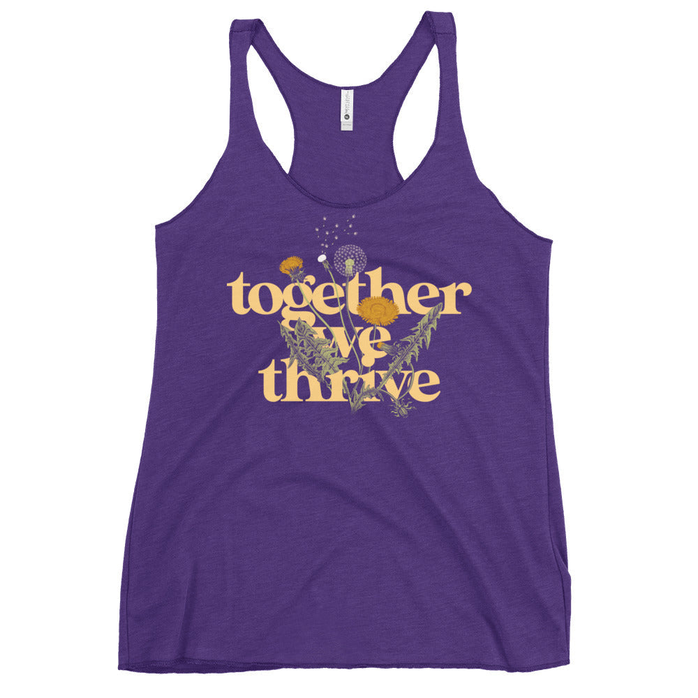 Together We Thrive Women's Racerback Tank