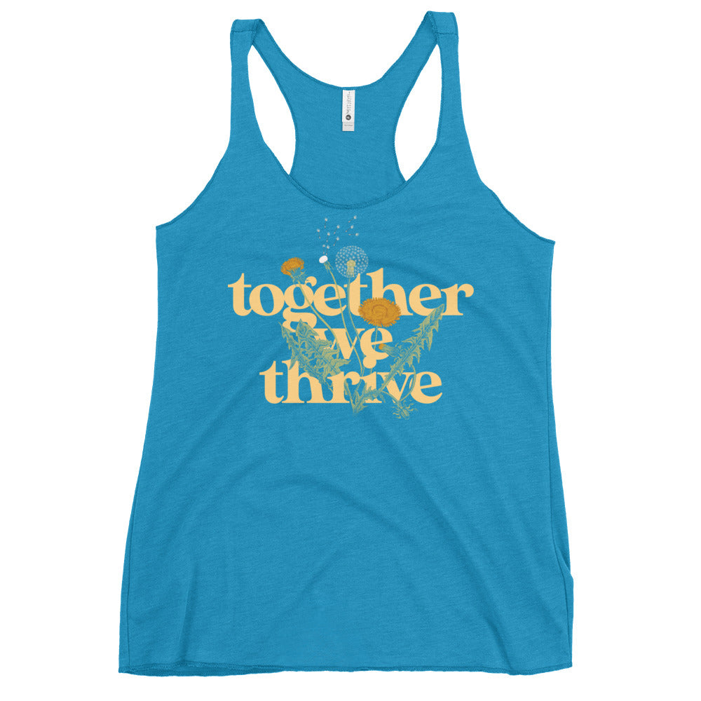 Together We Thrive Women's Racerback Tank