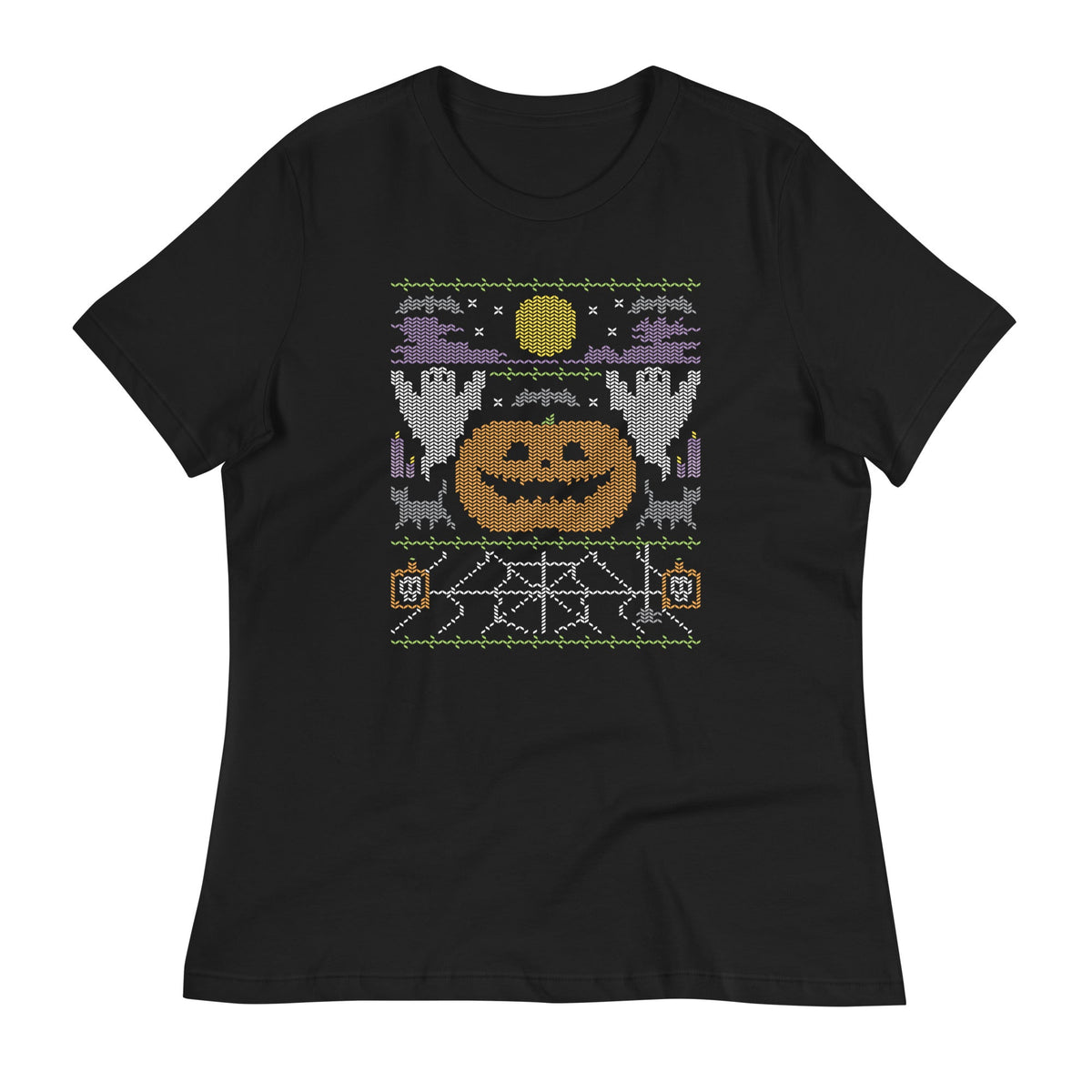 Ugly Halloween Sweater Women's Signature Tee product image 1