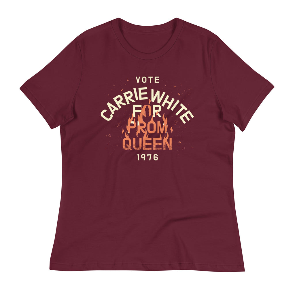 Vote Carrie White For Prom Queen Women's Signature Tee product image 4