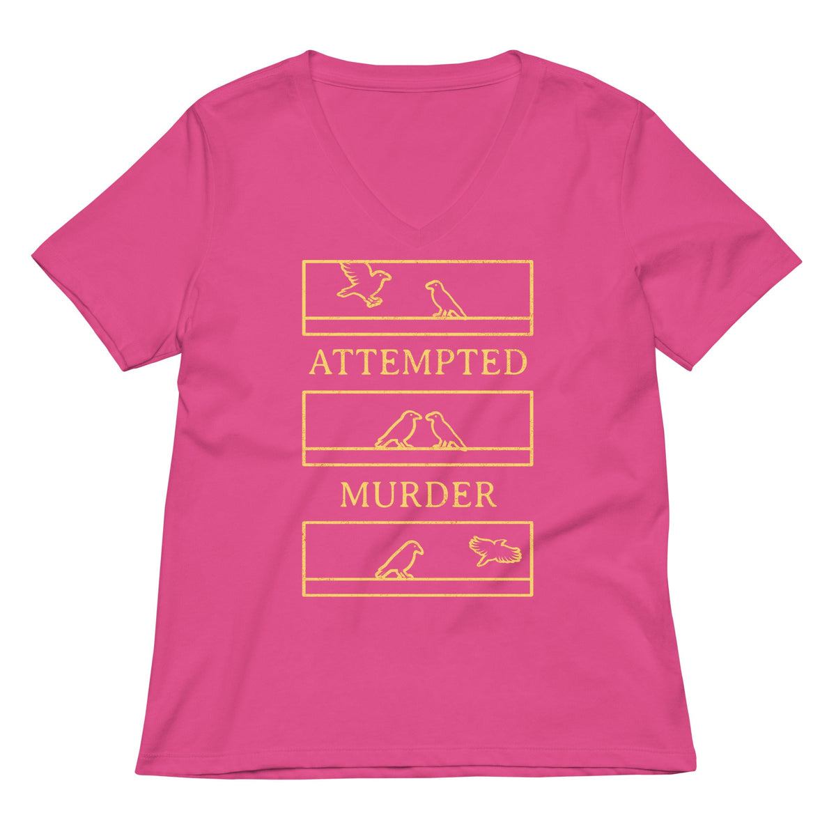 Attempted Murder Women's V-Neck Tee product image 6