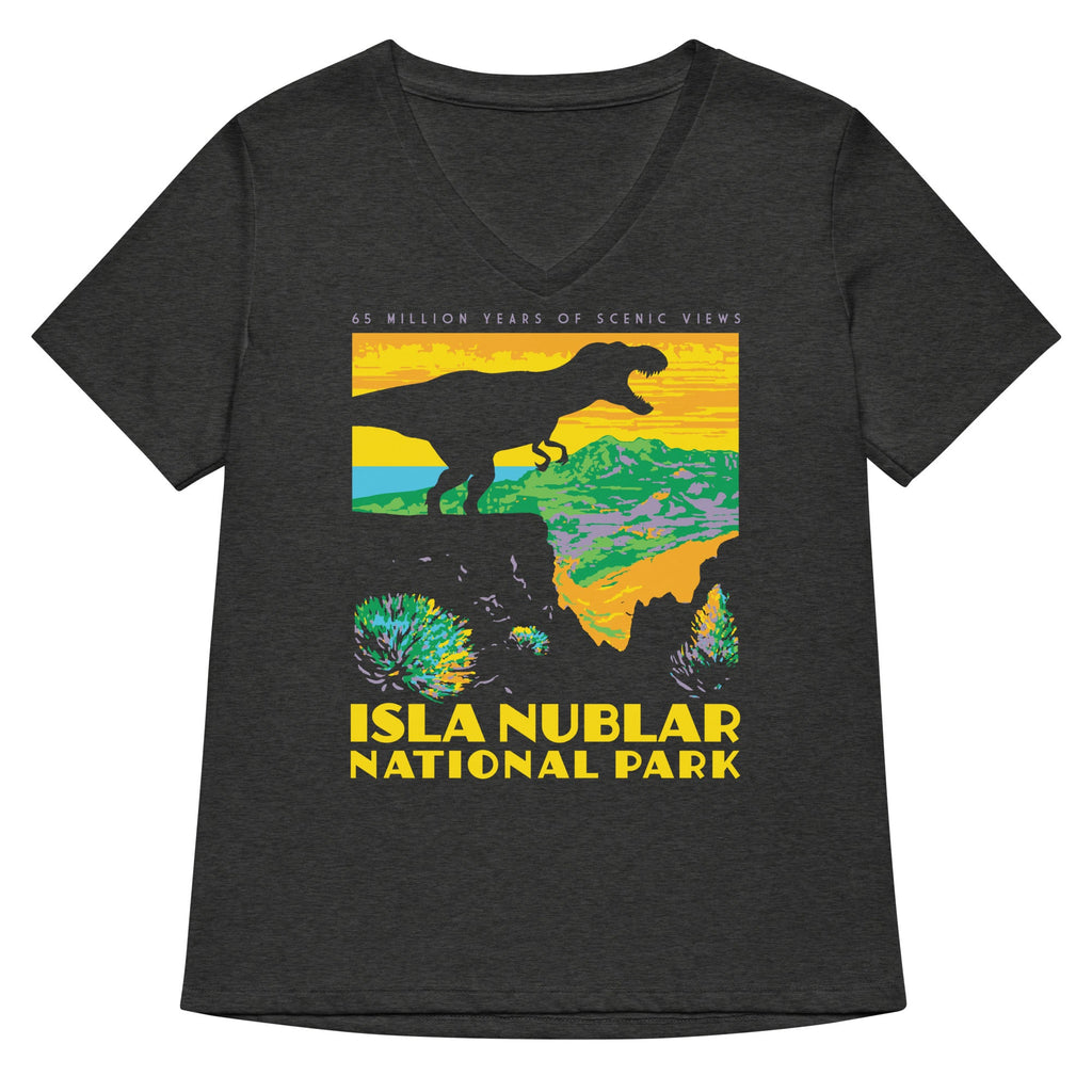 Isla Nublar National Park Women's V-Neck Tee product image 3
