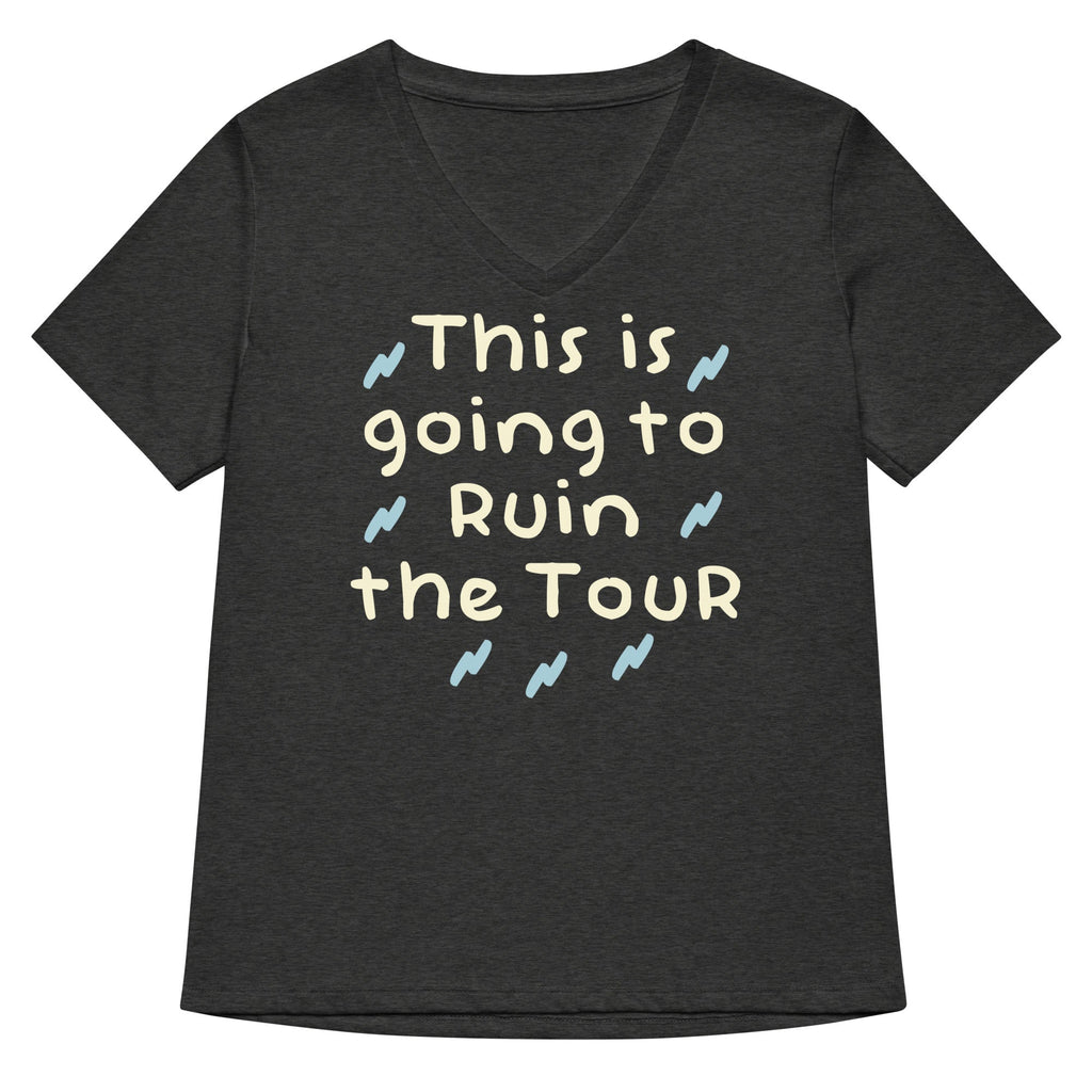 This Is Going To Ruin The Tour Women's V-Neck Tee product image 1