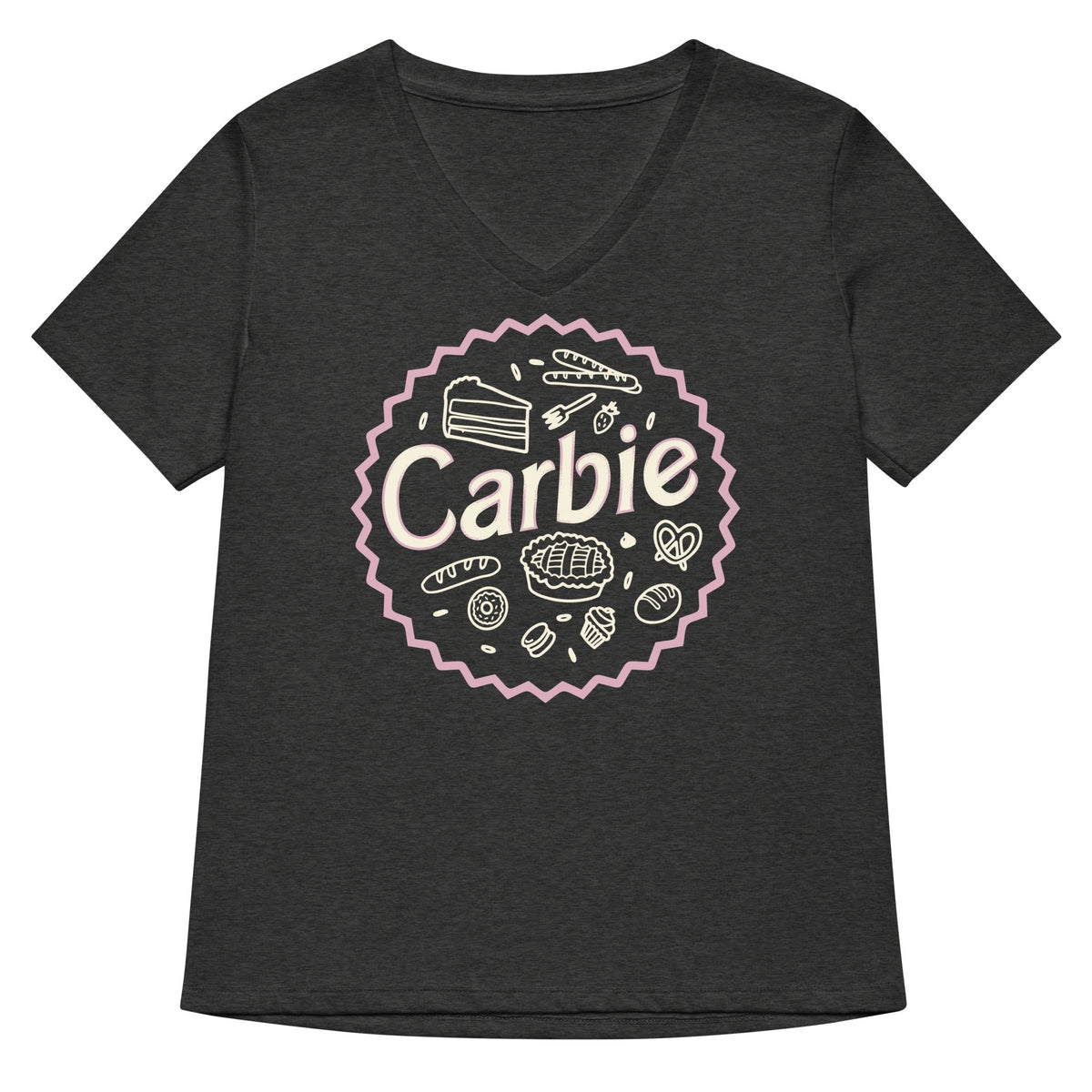 Carbie Women's V-Neck Tee product image 1
