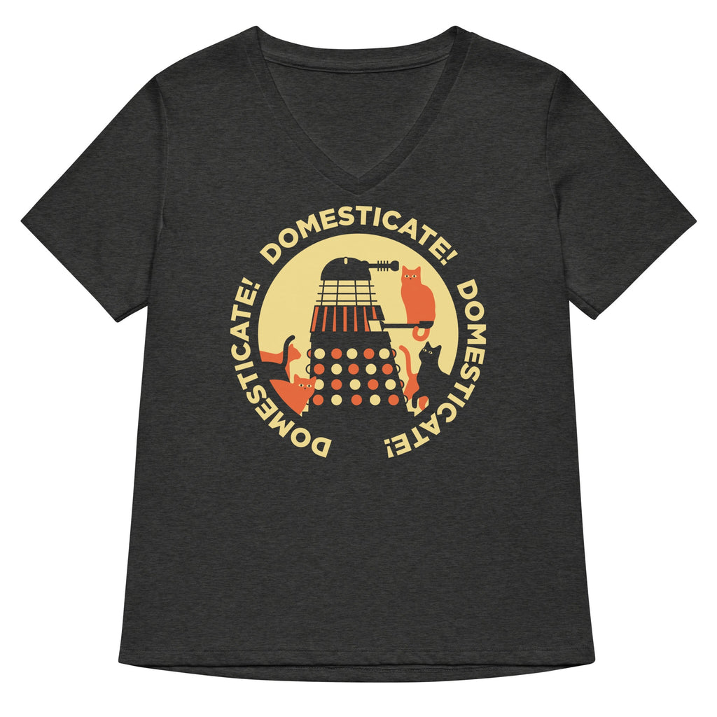 Domesticate! Women's V-Neck Tee product image 4