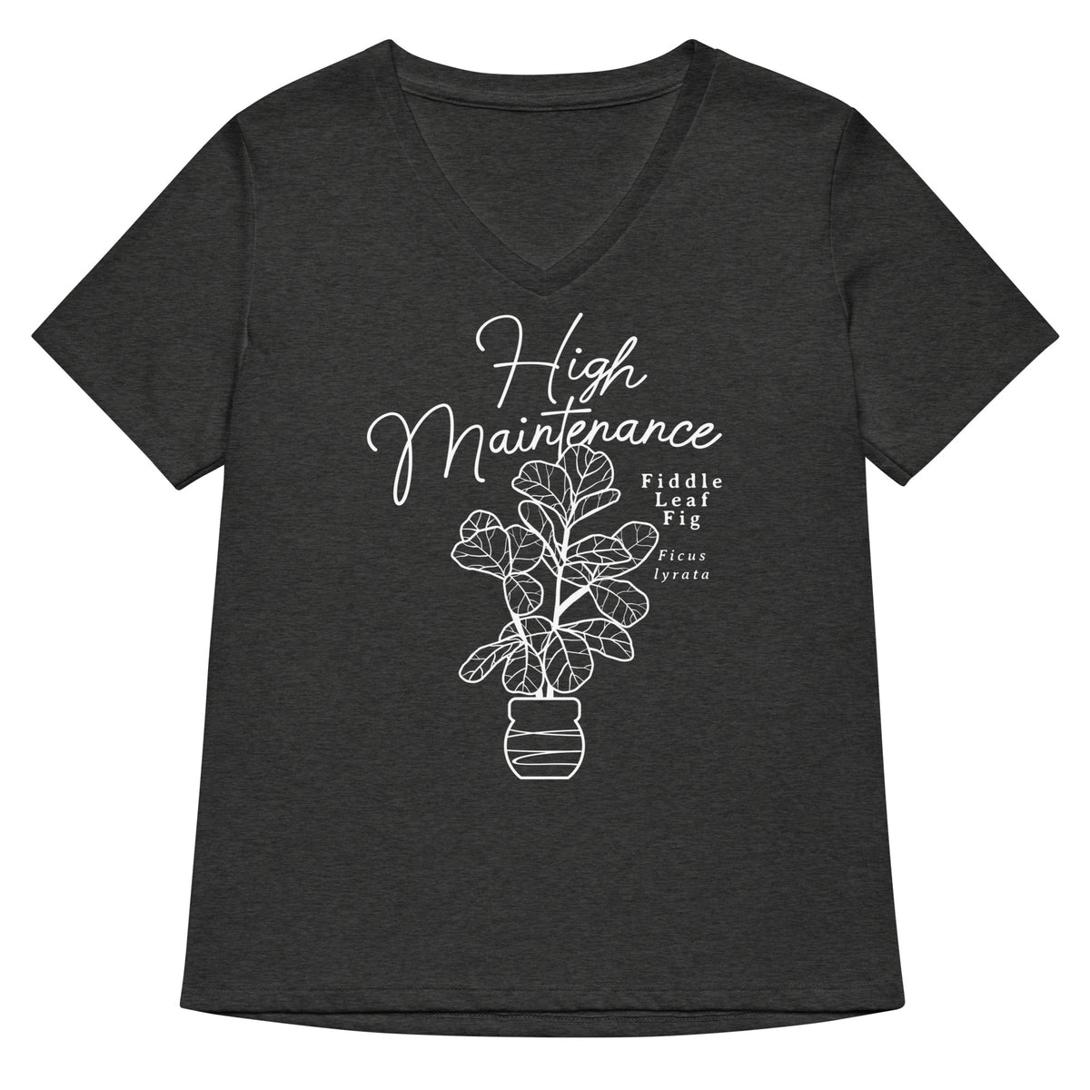 High Maintenance Women's V-Neck Tee product image 4