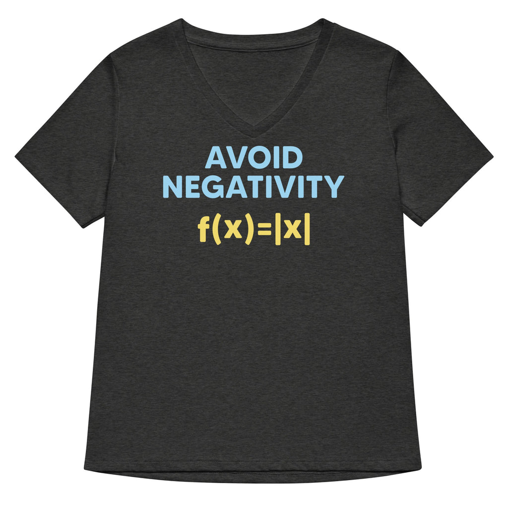 Avoid Negativity Women's V-Neck Tee product image 1