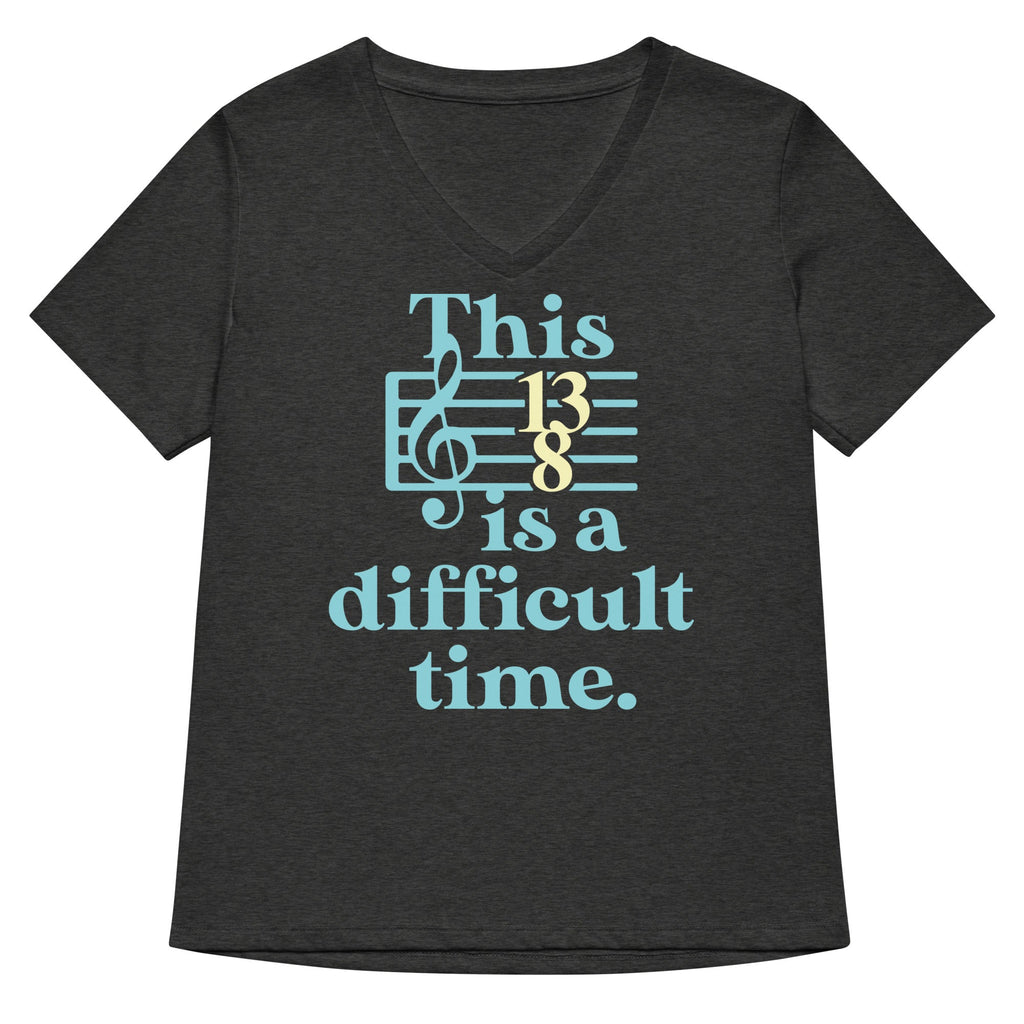This Is A Difficult Time Women's V-Neck Tee product image 1