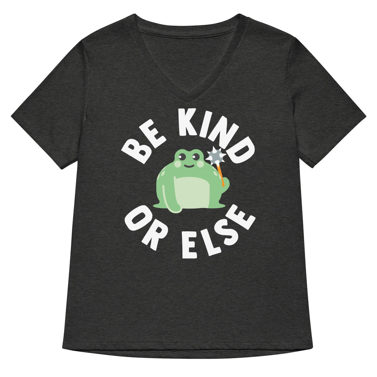 Be Kind Or Else Women's V-Neck Tee product image 3