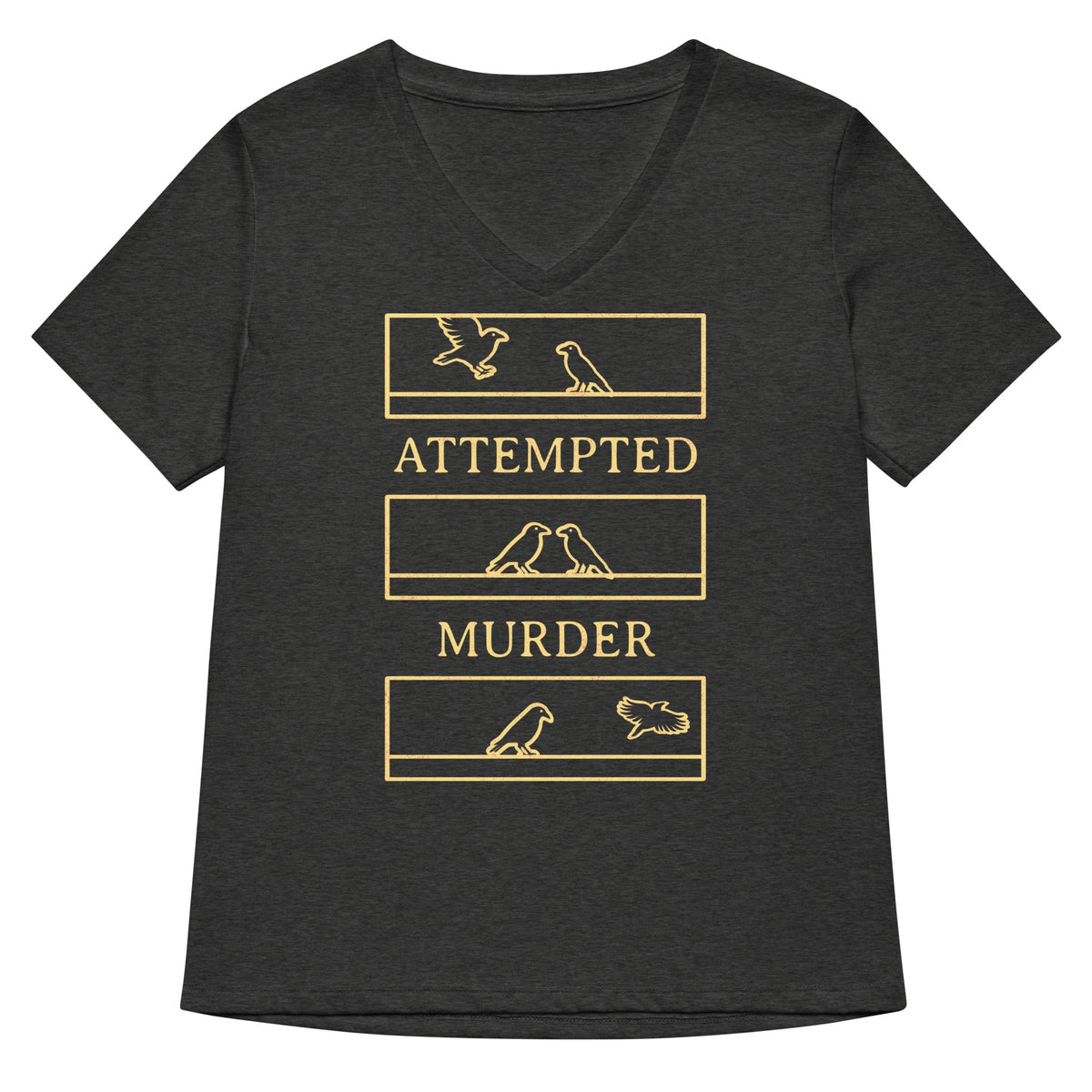 Attempted Murder Women's V-Neck Tee product image 3