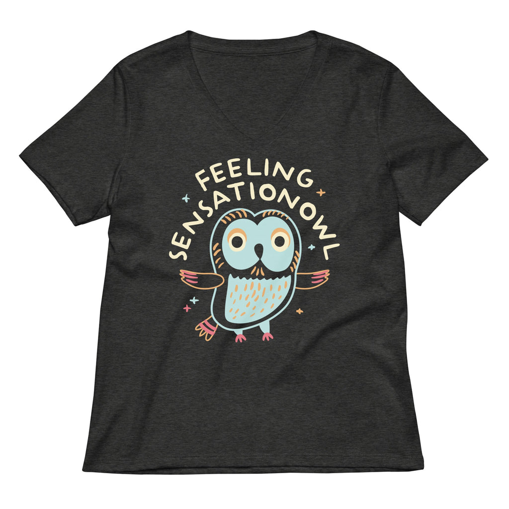 Feeling Sensationowl Women's V-Neck Tee product image 1