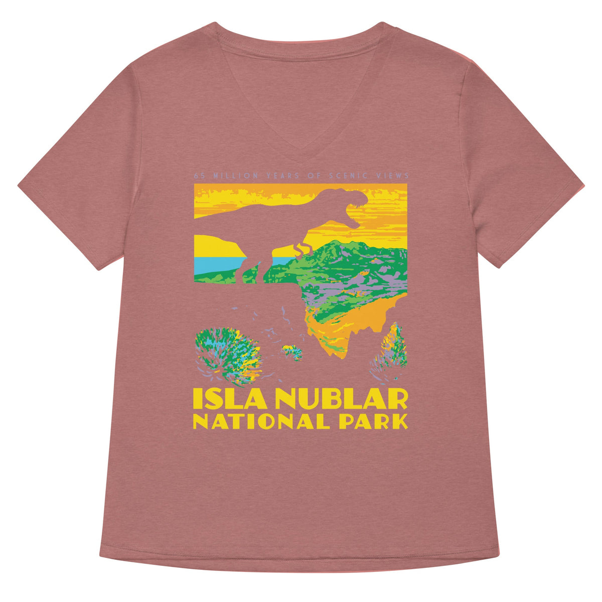 Isla Nublar National Park Women's V-Neck Tee product image 5